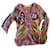 Christian Dior Blusa multicolore Seta Cotone  ref.1381669