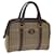 Autre Marque Bolsa de mão Burberrys Nova Check Canvas Bege Auth yk12280 Lona  ref.1381794