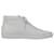 Autre Marque Common Projects Achilles Mid Top Sneakers in Grey Leather  ref.1381850