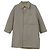 Fendi Check Coat in Brown Wool