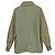 Giacca utility Chanel Denim Tweed in cotone verde - vista 3