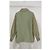 Giacca utility Chanel Denim Tweed in cotone verde - vista 7