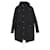 Dior Homme Fur Hood Melton Zip Parka in Black Wool  ref.1381872