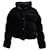 Moncler Chaqueta acolchada acolchada de terciopelo negro  ref.1381875