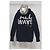Valentino Garavani All Ways Strickjacke mit Metallic-Kapuze aus blauer Wolle - Ansicht 8