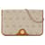 Dior Brown Honeycomb Chain Crossbody Bag Beige Cloth Cloth  ref.1381970