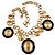 Collana Chanel Chunky Métiers d’Art 2018 Hamburg CC Oro e Nero Gold hardware