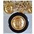 Collana Chanel Chunky Métiers d’Art 2018 Hamburg CC Oro e Nero Gold hardware - vista 3