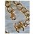 Collana Chanel Chunky Métiers d’Art 2018 Hamburg CC Oro e Nero Gold hardware - vista 5
