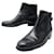JM WESTON SHOES JODHPUR 730 8E 42 L BLACK SHOE SHEETS BOOTS Leather  ref.1382047