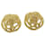 Christian Dior Earring Gold Auth am6232 Golden Metal  ref.1382290