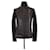 Barbara Bui Leather coat Black  ref.1382414