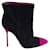 Sergio Rossi Suede boots Black Deerskin  ref.1382422