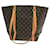 Louis Vuitton Shopping Brown Cloth  ref.1382446