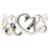 Tiffany & Co Triple loving heart Silvery Silver  ref.1382598