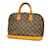 Louis Vuitton Alma Brown Cloth  ref.1382613