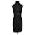 Stella Mc Cartney Schwarzes Kleid Polyester  ref.1382662