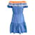 Autre Marque Peter Pilotto Blue Cotton Embroidered Pallas Dress  ref.1382763