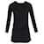 Minivestido Roland Mouret em Viscose Preta Preto Fibra de celulose  ref.1382897