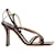 Bottega Veneta Stretch-Riemchensandalen mit eckiger Spitze aus braunem Leder  ref.1382905