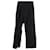 Ulla Johnson Wide Leg Trousers in Black Polyester  ref.1382913