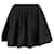 Mini-jupe froncée Red Valentino en coton noir  ref.1382959