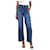 Frame Denim Blaue Stretch-Jeans mit weitem Bein – Größe UK 6 Baumwolle  ref.1383071