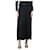 Jil Sander Black A-line maxi skirt - size UK 14 Viscose  ref.1383076