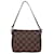 Louis Vuitton Trousse pochette Brown Cloth  ref.1383143