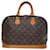 Louis Vuitton Alma Brown Cloth  ref.1383446