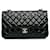 Chanel Black Medium Classic Patent Double Flap Leather Patent leather  ref.1383510