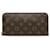 Louis Vuitton Brown YK Monogram Insolite Wallet Cloth Pony-style calfskin  ref.1383521