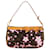 Louis Vuitton Brown x Takashi Murakami Monogram Cherry Blossom Pochette Accessoires Cloth  ref.1383553