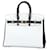 Hermès Ordine Speciale Bianco Clemence Birkin 25 Pelle Vitello simile a un vitello  ref.1383601