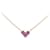 & Other Stories Other 18K Ruby Heart Necklace Metal Necklace in Excellent condition  ref.1383646