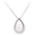 & Other Stories [LuxUness] Platinum Pearl Diamond Necklace  Metal Necklace in Excellent condition  ref.1383687