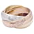 Cartier ring "Trinity Classique" in three golds. White gold Yellow gold Pink gold  ref.1383817