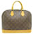 Louis Vuitton Alma Brown Cloth  ref.1384101
