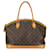 Louis Vuitton Lockit Marrone Tela  ref.1384121
