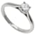 Cartier Solitaire Silvery Platinum  ref.1384345