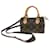 Louis Vuitton Mini speedy Brown Cloth  ref.1384445