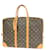 Louis Vuitton Porte Documents Voyage Brown Cloth  ref.1384586