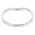 Tiffany & Co Curved band Silvery Platinum  ref.1385161