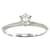 Tiffany & Co Solitaire Silber Platin  ref.1385309