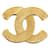 Logo Chanel CC Plaqué or Doré  ref.1385322