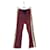 Autre Marque Cotton pants Dark red  ref.1385530