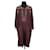 Autre Marque Baumwollkleid Braun Baumwolle  ref.1385559