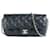 Wallet On Chain Carteira de bolsas CHANEL com corrente Timeless/Classique Preto Couro  ref.1385611
