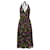 Autre Marque Marc Jacobs Purple Multi Grape Print Halter Dress Viscose  ref.1385686