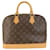 Louis Vuitton Alma Brown Cloth  ref.1385883